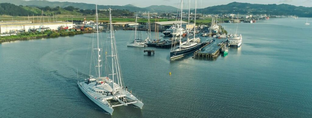 Douce France Leaves Port Nikau